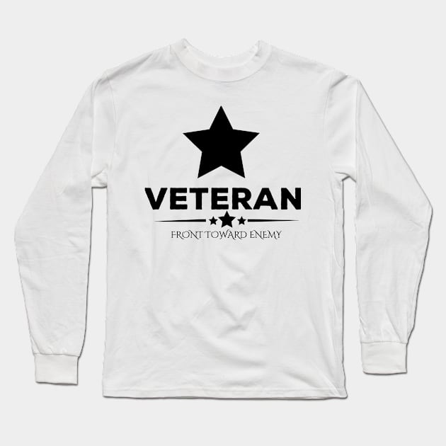 Veteran Long Sleeve T-Shirt by barwarrior